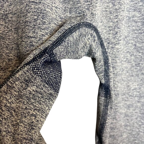 Gymshark Women's XS Flex High Waisted Leggings Blue Grey Marl Workout Gym Sporty - Picture 5 of 6